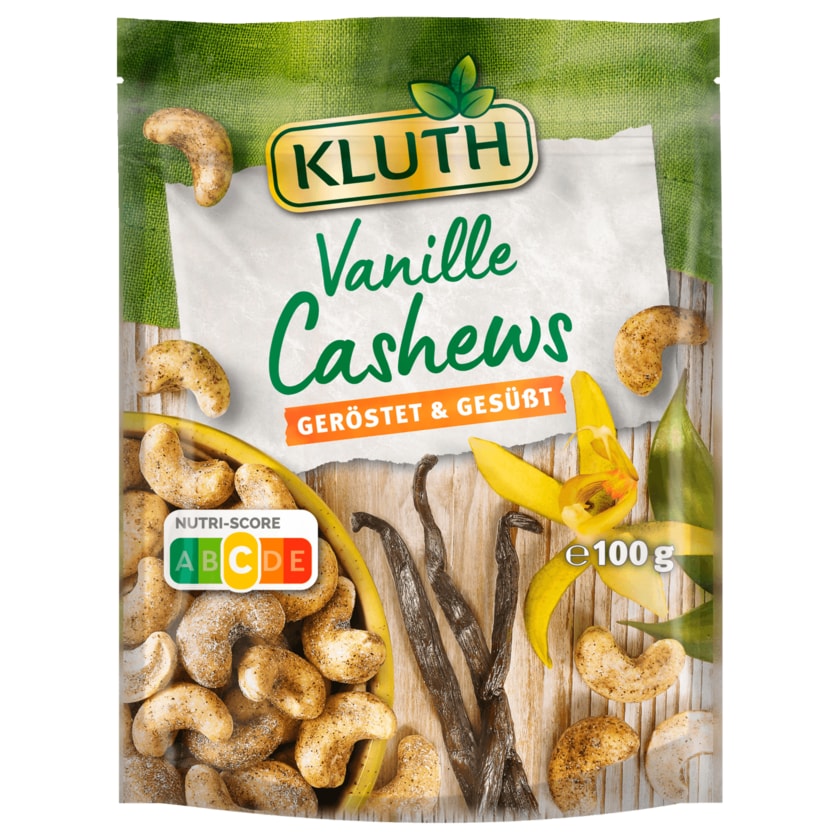 Kluth Vanille Cashews geröstet & gesüßt 100g